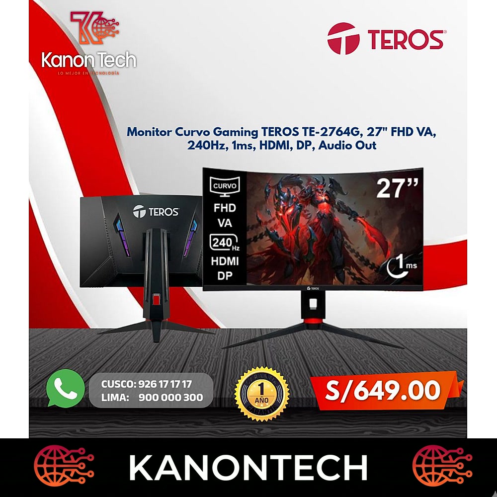 TEROS TE-2764G Curvo