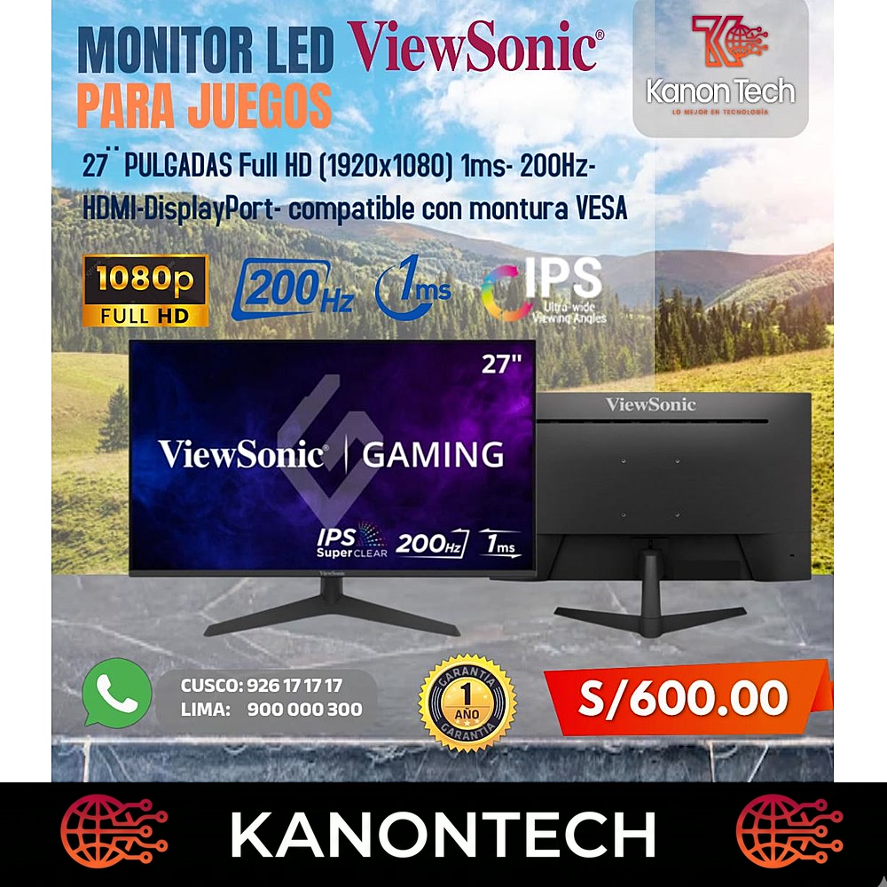 ViewSonic GAMING 27