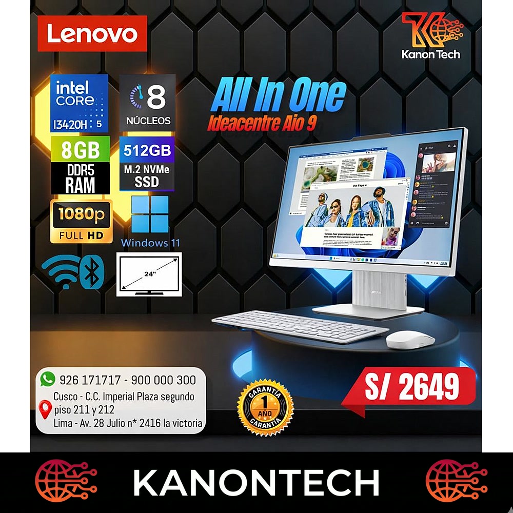 Lenovo Ideacentre Aio 9 Core i5