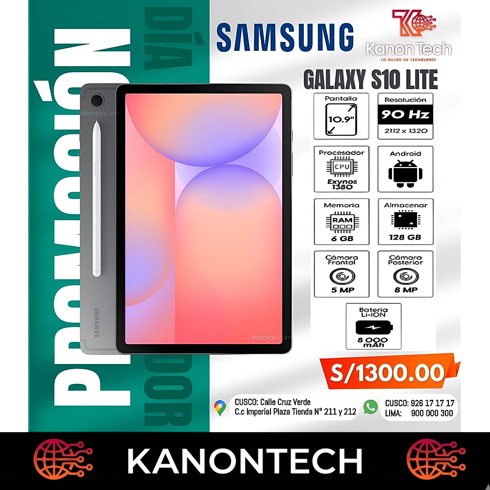 SAMSUNG GALAXY S10 LITE